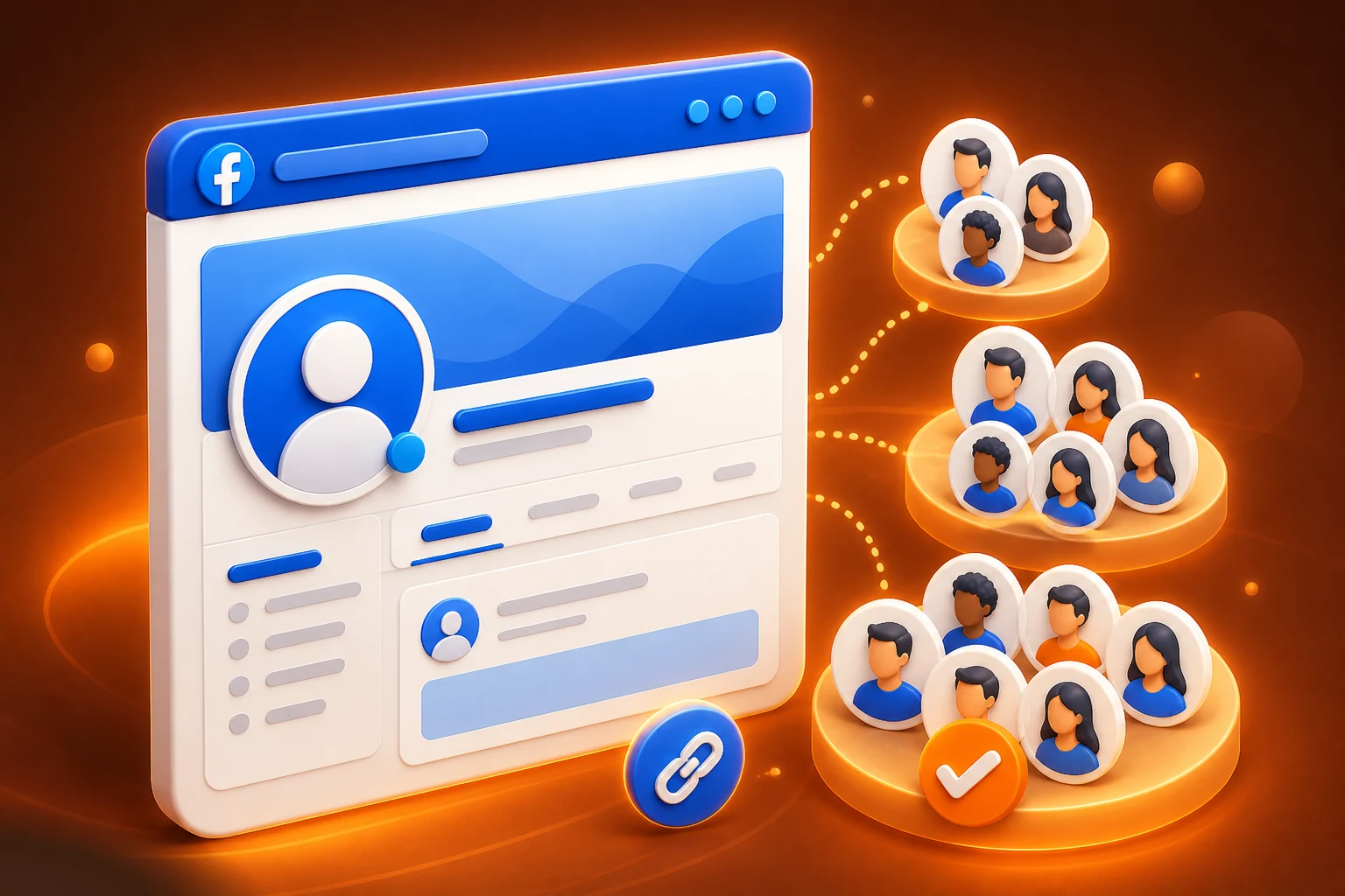 Facebook follower packages ready for selection and checkout