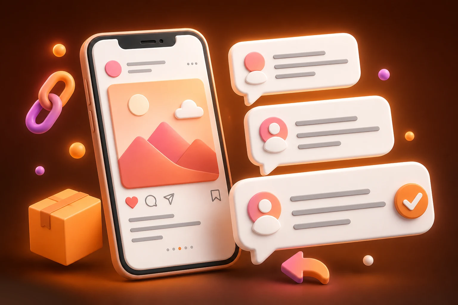 Instagram comment packages ready for selection and checkout