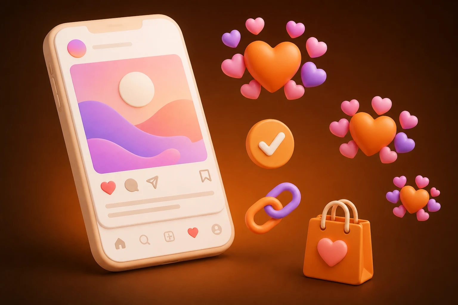 Instagram likes packages ready for selection and checkout