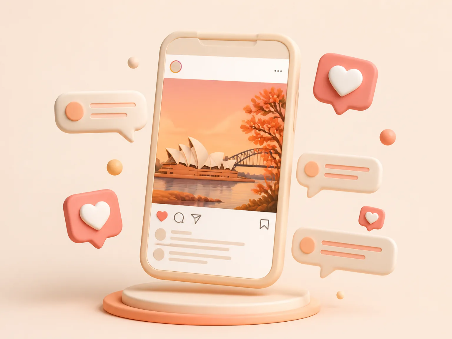 Buy Instagram Comments Australia illustration showing why this Comments metric supports profile or content presentation