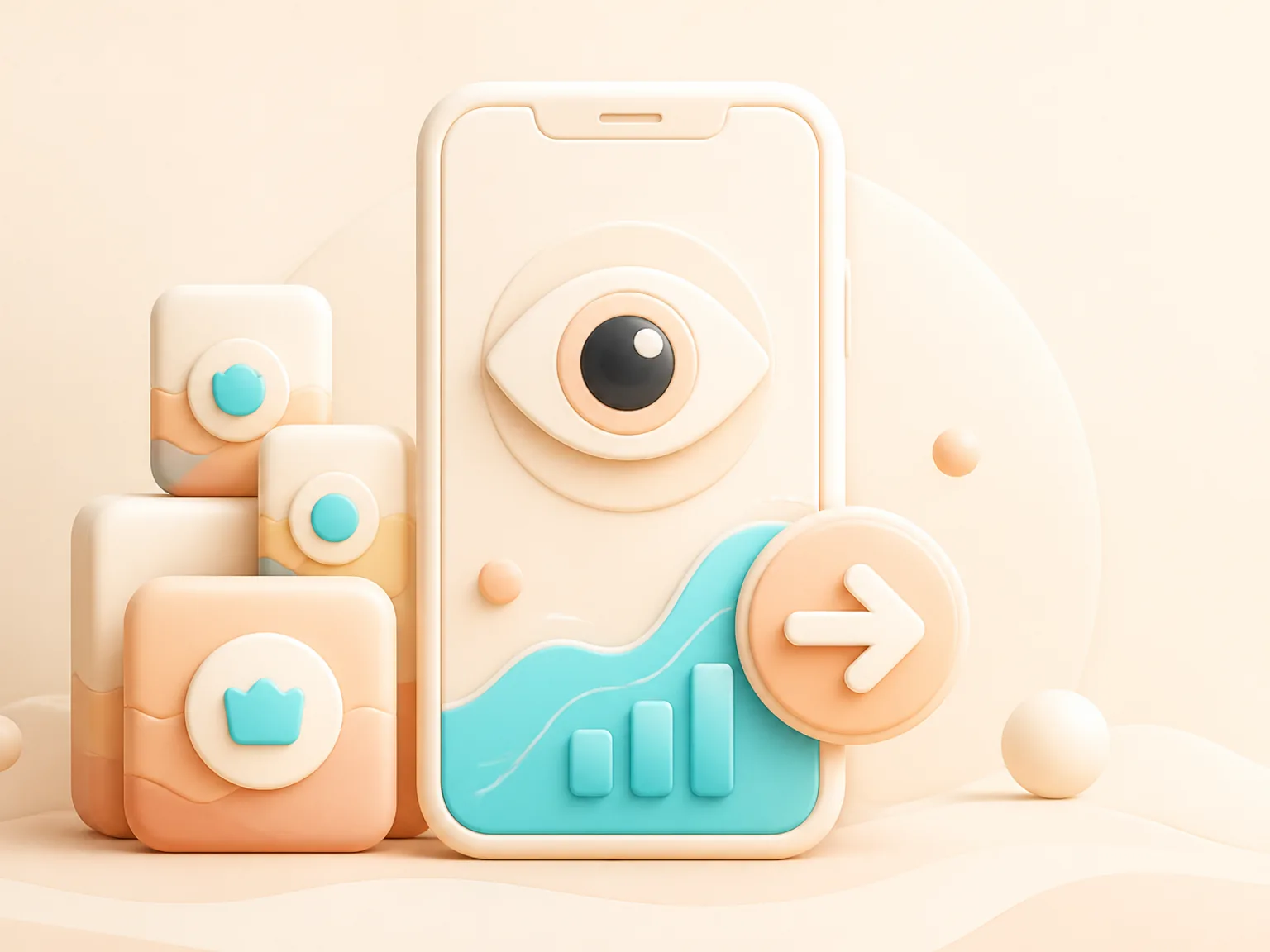 Buy TikTok Views UK illustration showing package selection and checkout for this service