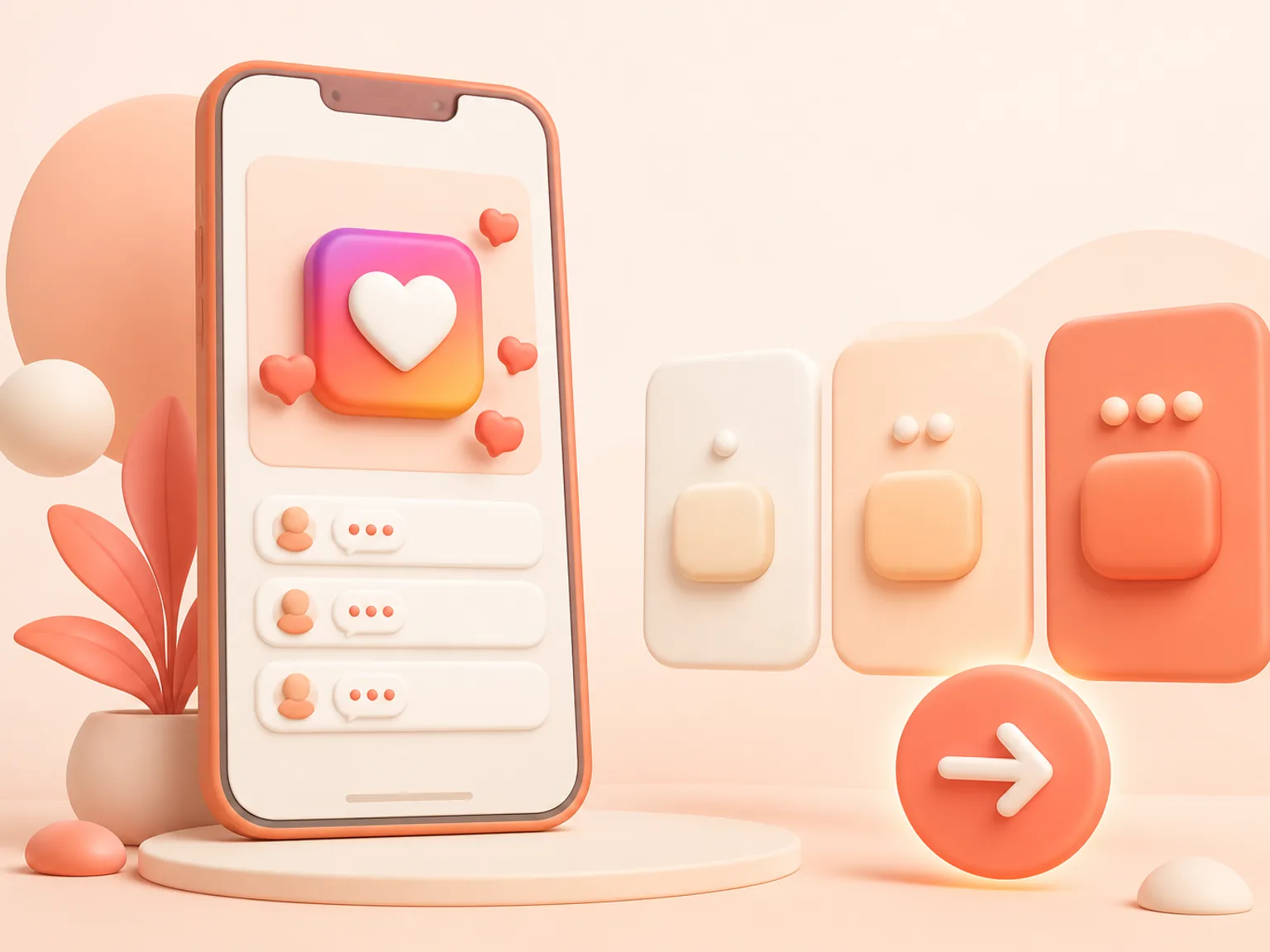 Buy Instagram Comments USA illustration showing package selection and checkout for this service