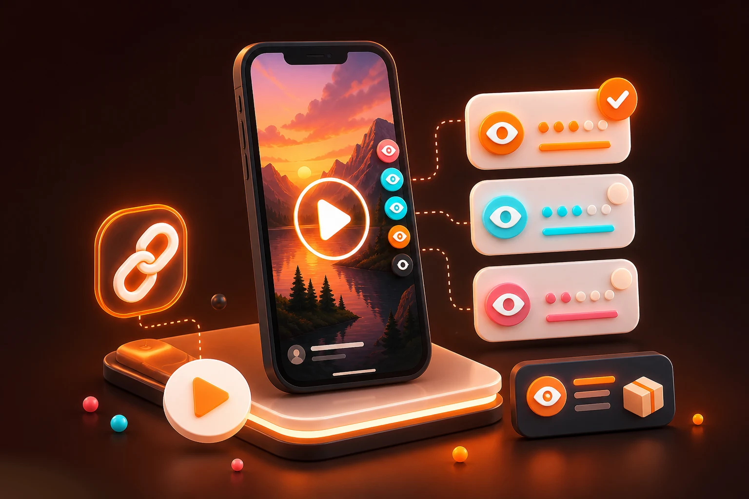TikTok views packages ready for selection and checkout